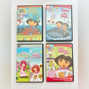 Dora the Explorer DVD Collection and Strawberry Shortcake Double Feature